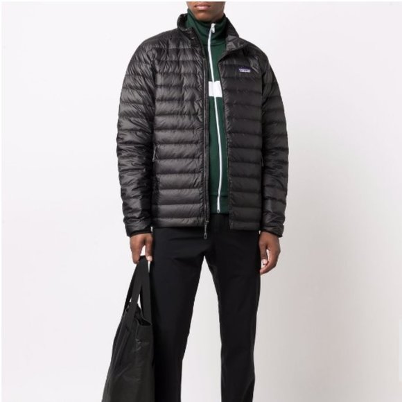 Patagonia Quilted logo-patch down jacket Size XL 09/24 - Picture 2 of 16